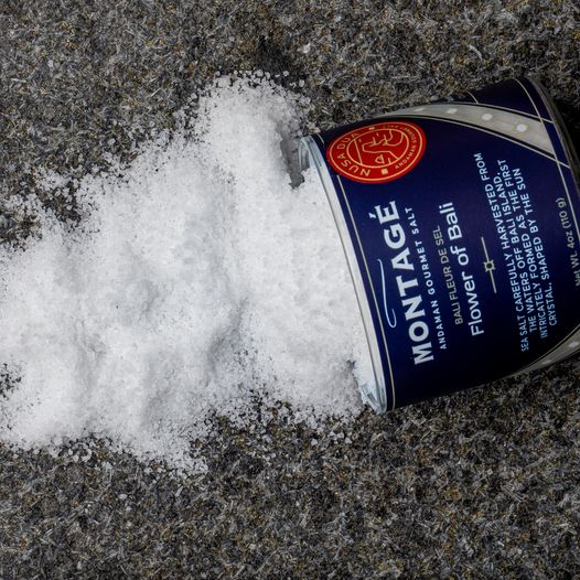 All Natural Fleur de Sel - MONTAGÉ Andaman Gourmet Salt - EAP Trading LLC