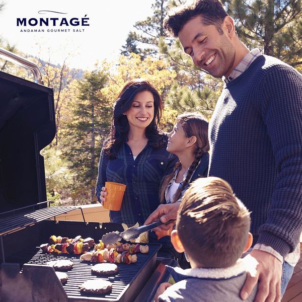 Ignite summer love with a barbecue - MONTAGÉ Andaman Gourmet Salt - EAP Trading LLC