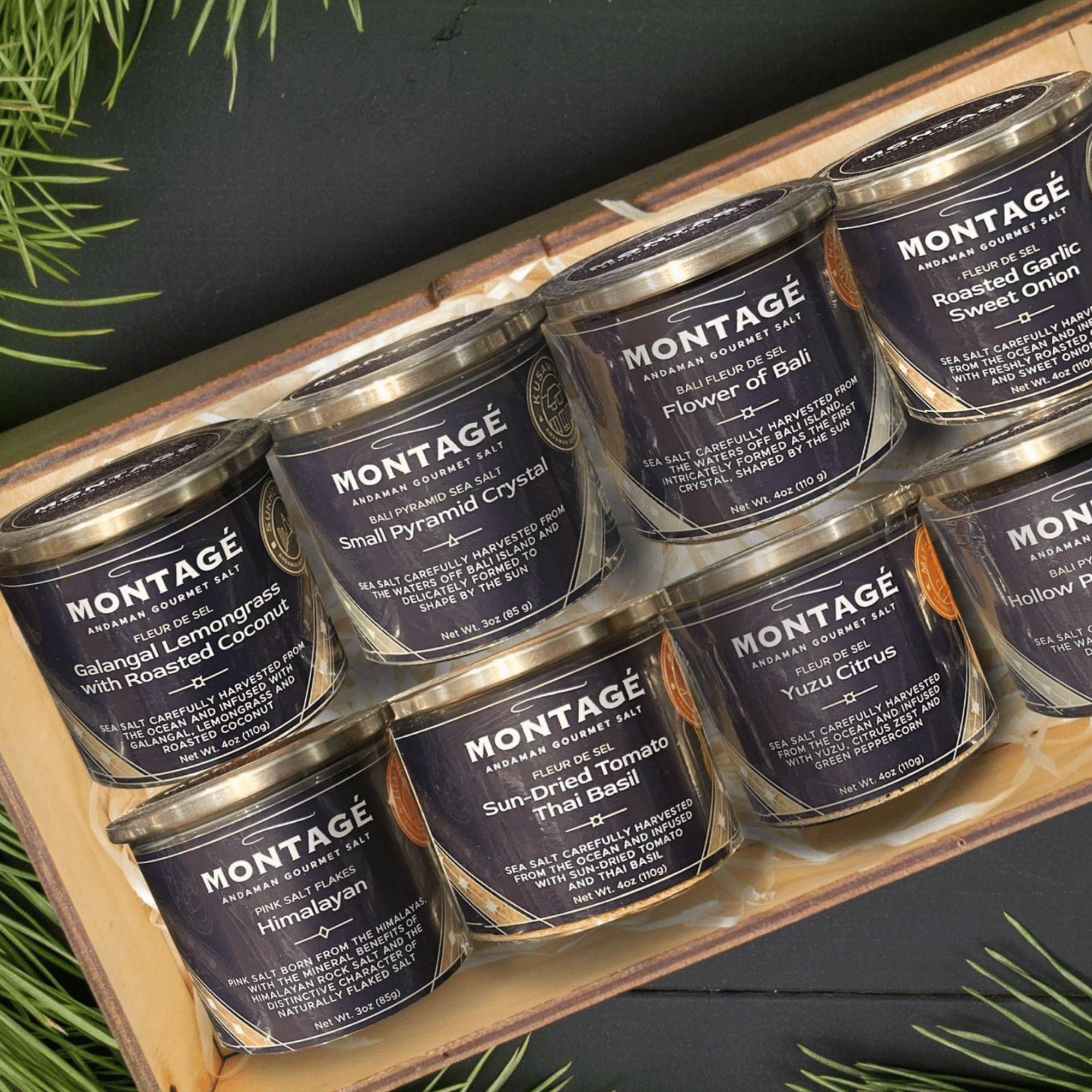 Unrefined Sea Salt: High Quality Pinching Salt & Gift Sets - MONTAGÉ Andaman Gourmet Salt - EAP Trading LLC