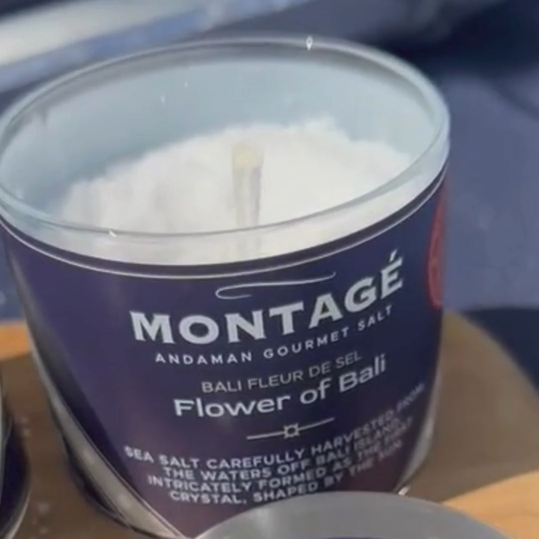 fleur de sel in the sun