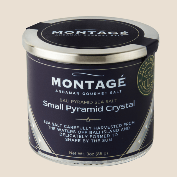 Pyramid Sea Salt | Balinese Artisan Finishing Salt | Montagé Kusamba - MONTAGÉ Andaman Gourmet Salt - EAP Trading LLC