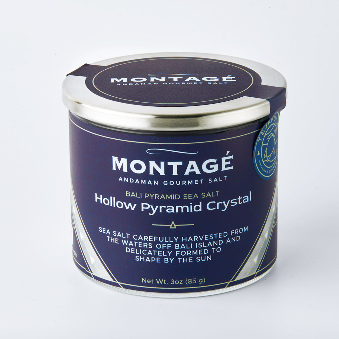 Montagé Hollow Pyramid Crystal salt