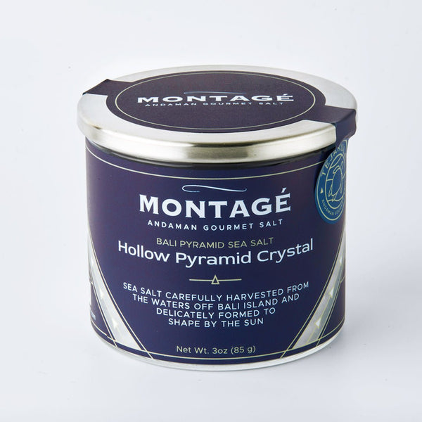 Balinese Pyramid Salt | Large Hollow Pyramid Finishing Salt | Montagé Tejakula - MONTAGÉ Andaman Gourmet Salt - EAP Trading LLC