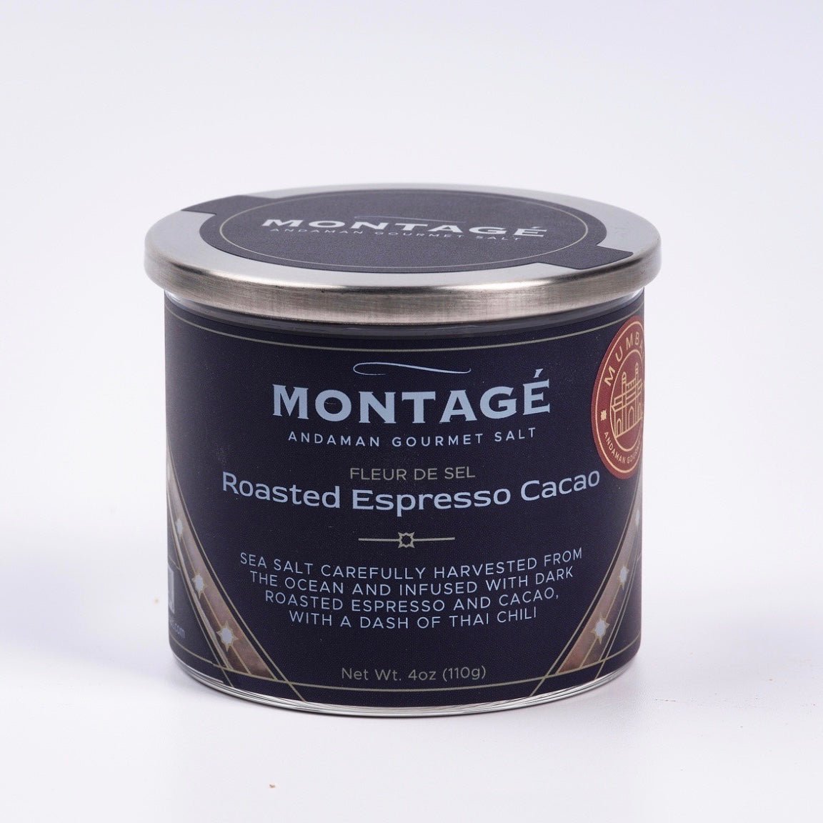Espresso Cacao Sea Salt | Coffee & Chocolate Finishing Salt | Montagé Mumbai - MONTAGÉ Andaman Gourmet Salt - EAP Trading LLC