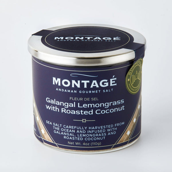 Lemongrass & Coconut Sea Salt | Thai-Infused Finishing Salt | Montagé Sukhothai - MONTAGÉ Andaman Gourmet Salt - EAP Trading LLC